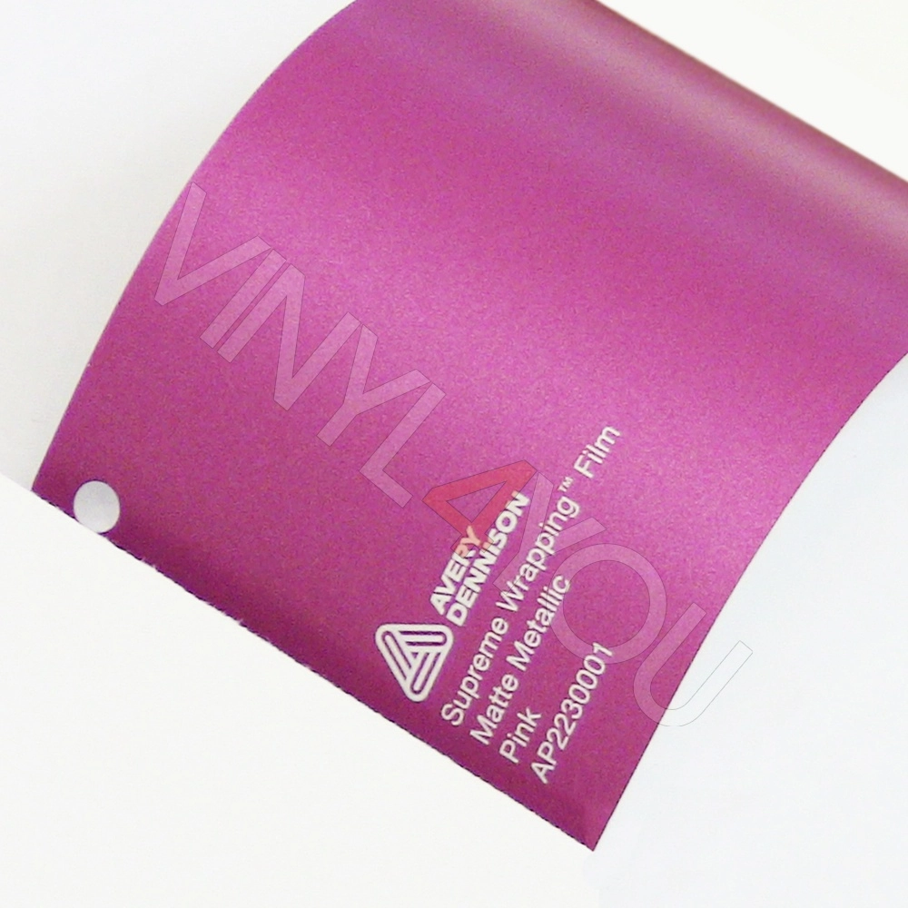 Пленка AVERY Matte Metallic - Pink - Розовый матовый металлик