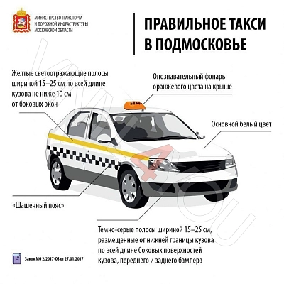 Комплект для такси ГОСТ