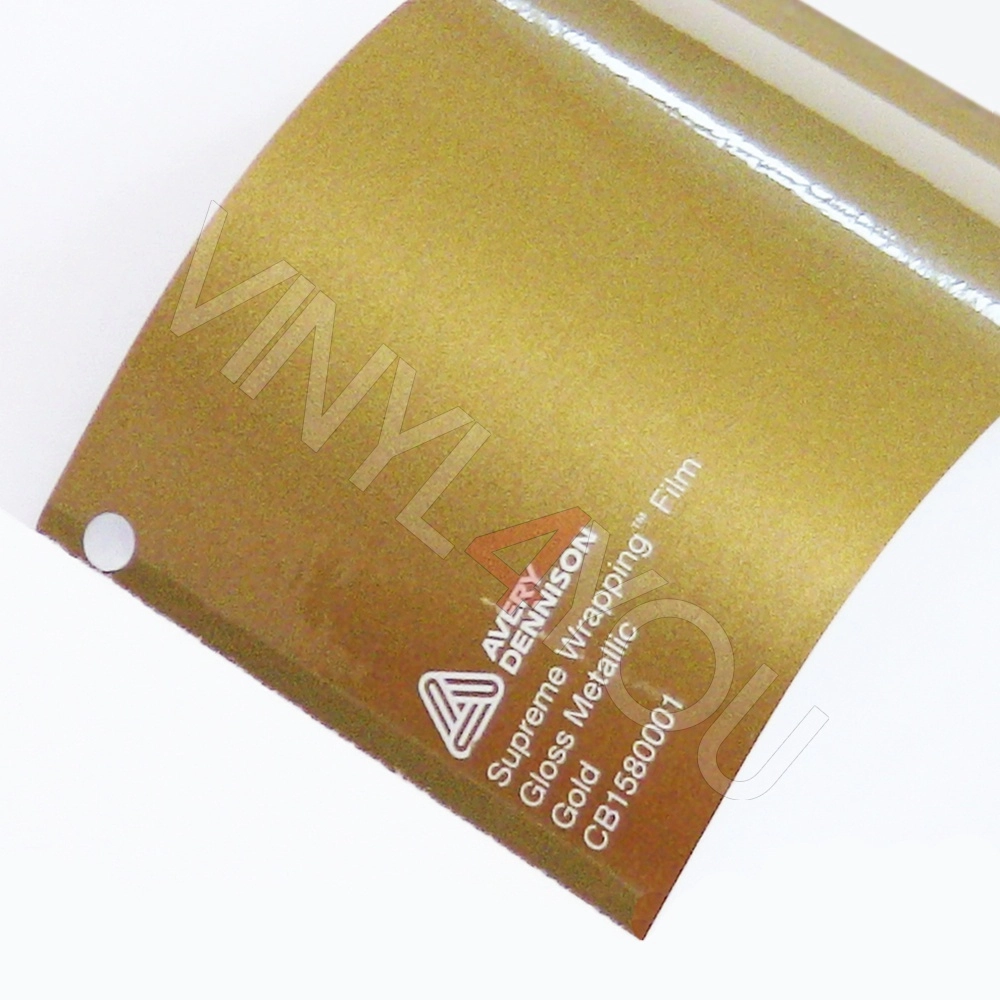 Пленка AVERY Gloss Metallic Gold - Золотой глянцевый металлик