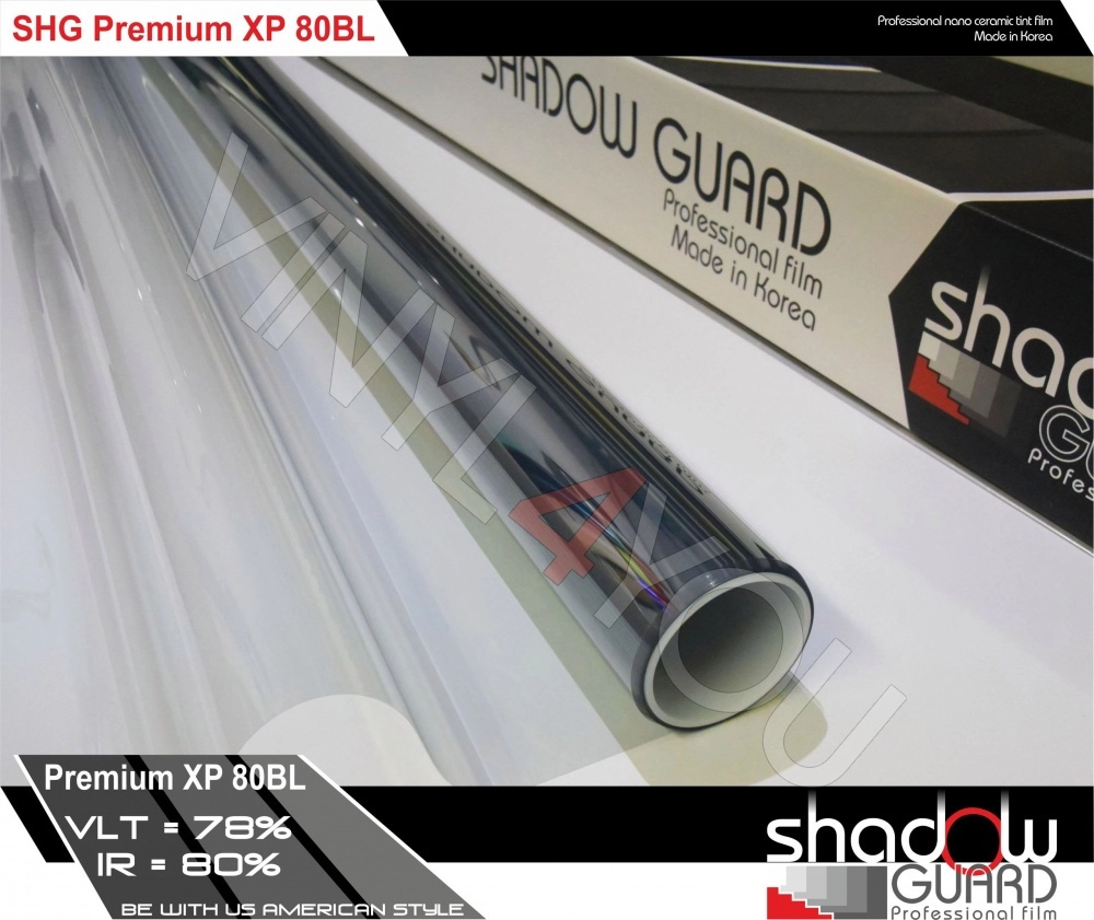 Атермальная тонировочная пленка SHG Premium XP 80BL (Рулон)