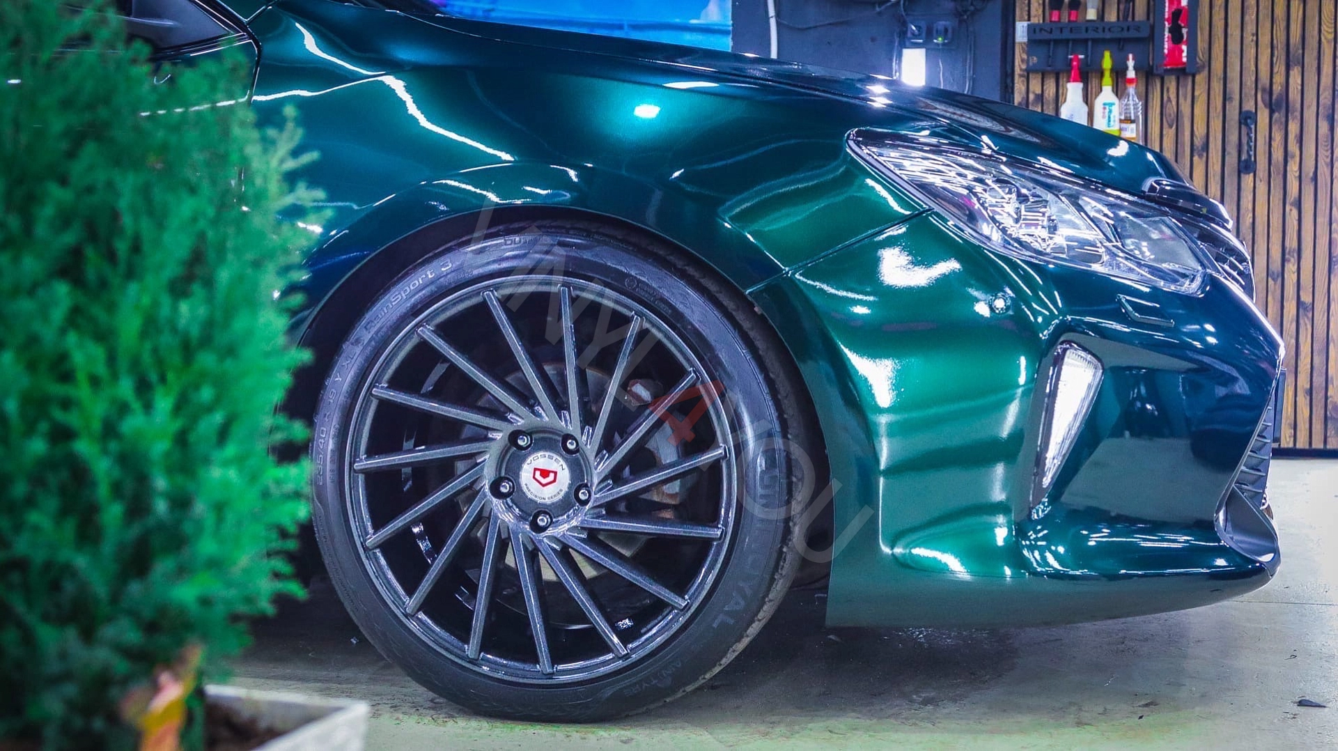 Пленка глянцевый металлик темно-зеленый TeckWrap - Gloss Green