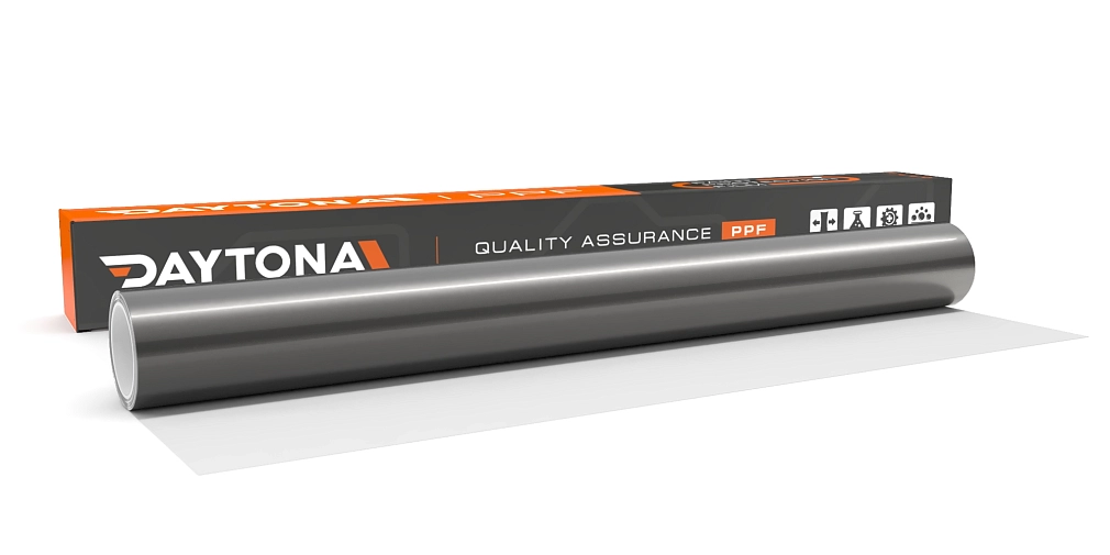 Глянцевая полиуретановая пленка Серый Графит DAYTONA PPF S200 Liquid Metallic Ebony Gray