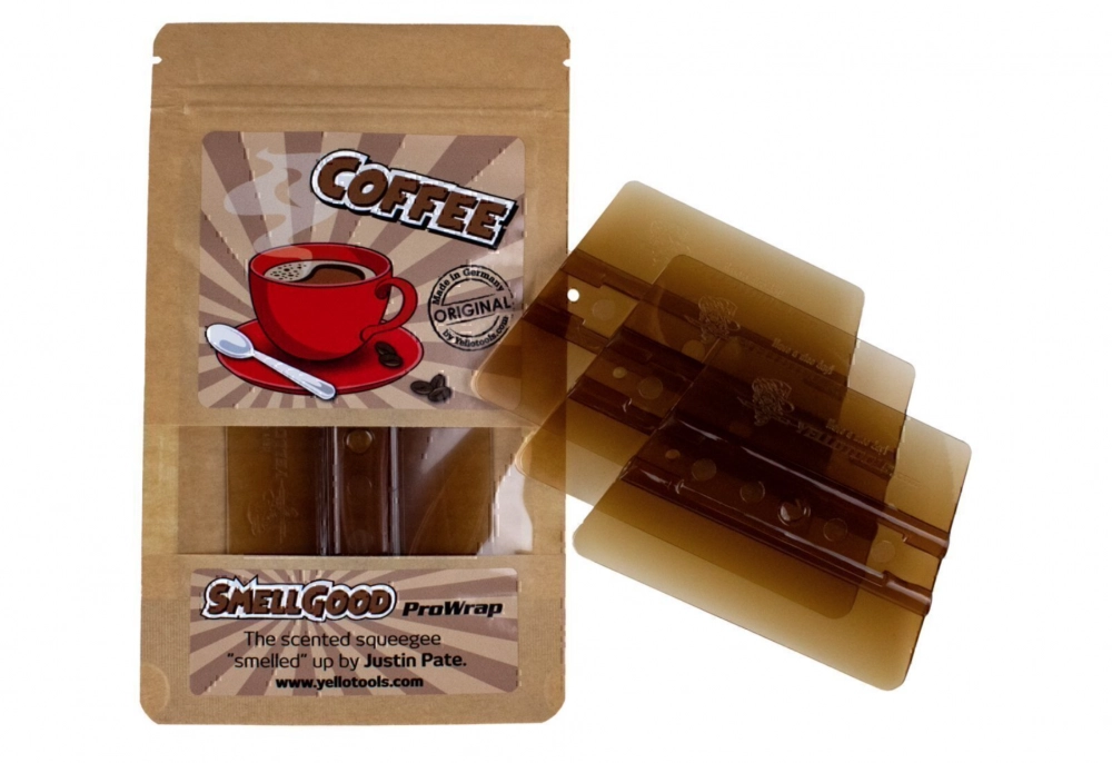Ракель с запахом SmellGood ProWrap Coffee, жесткость 63, прозрачный коричневый, 95 х 70 мм