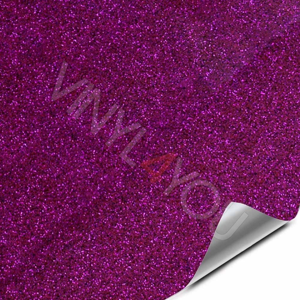 Пленка Фиолетовая алмазная крошка под лаком