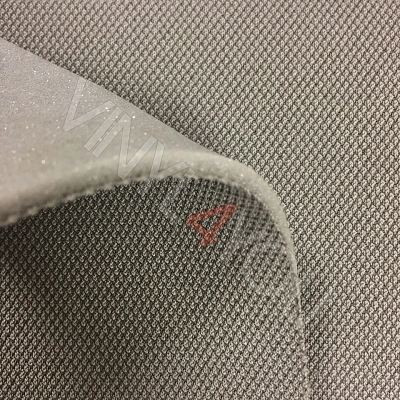 Потолочная ткань на поролоне темно-серая