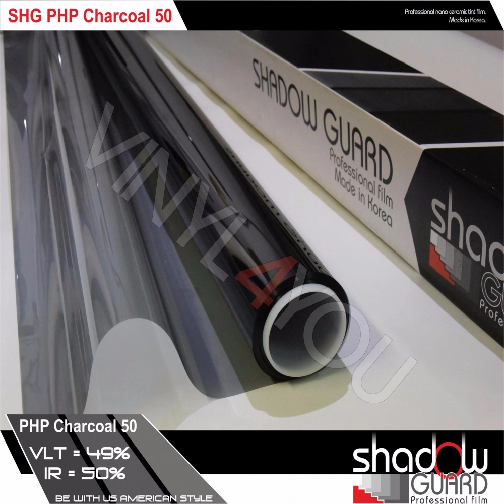 SHG Charcoal PHP ULTRA 50 металлизированная тонировочная пленка (рулон)
