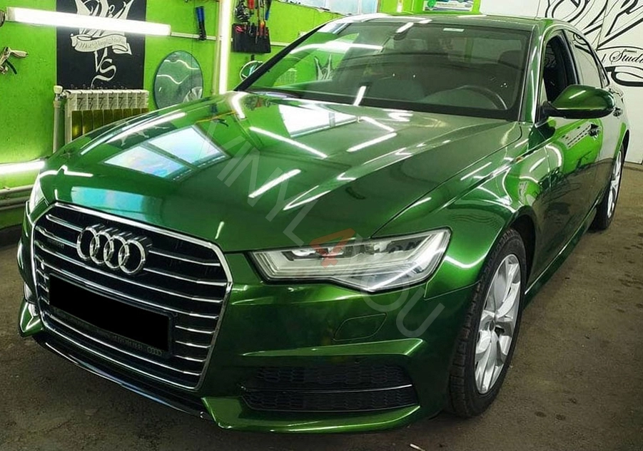 Пленка Глянцевый металлик TeckWrap HM12G Sonoma green - Купить в