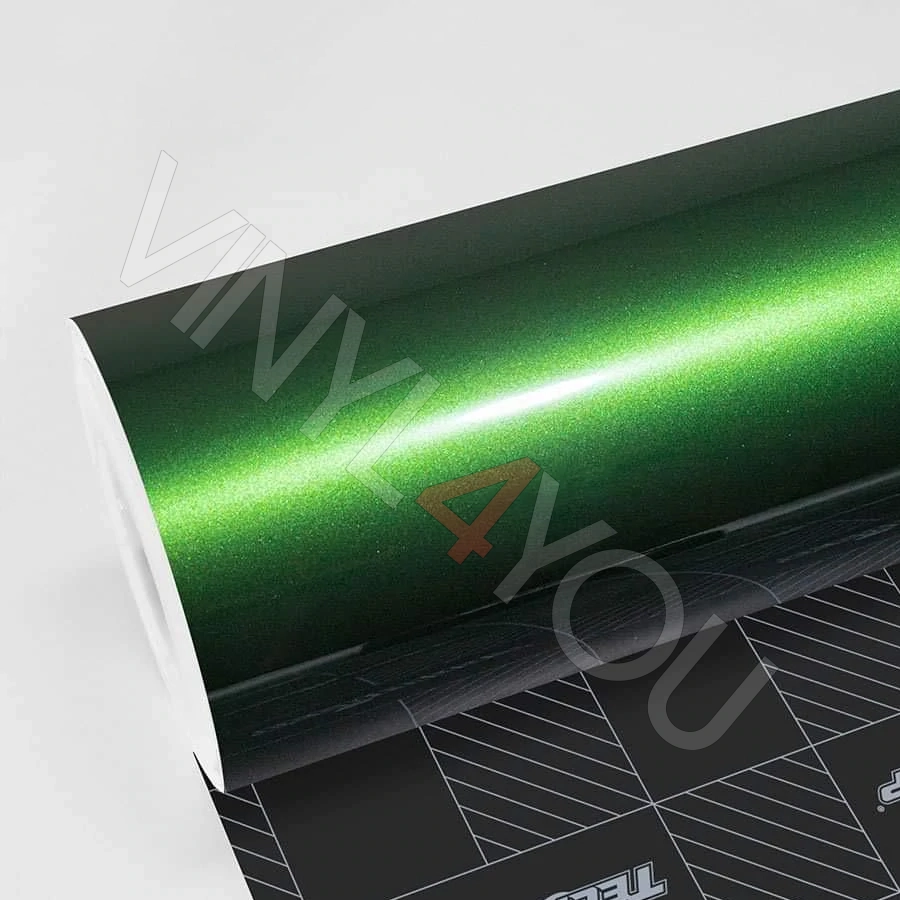 Пленка глянцевый металлик зеленый TeckWrap - Sonoma Green - HM12-HD