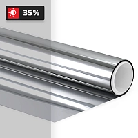 Зеркальная тонировочная пленка SHG SILVER R 35%