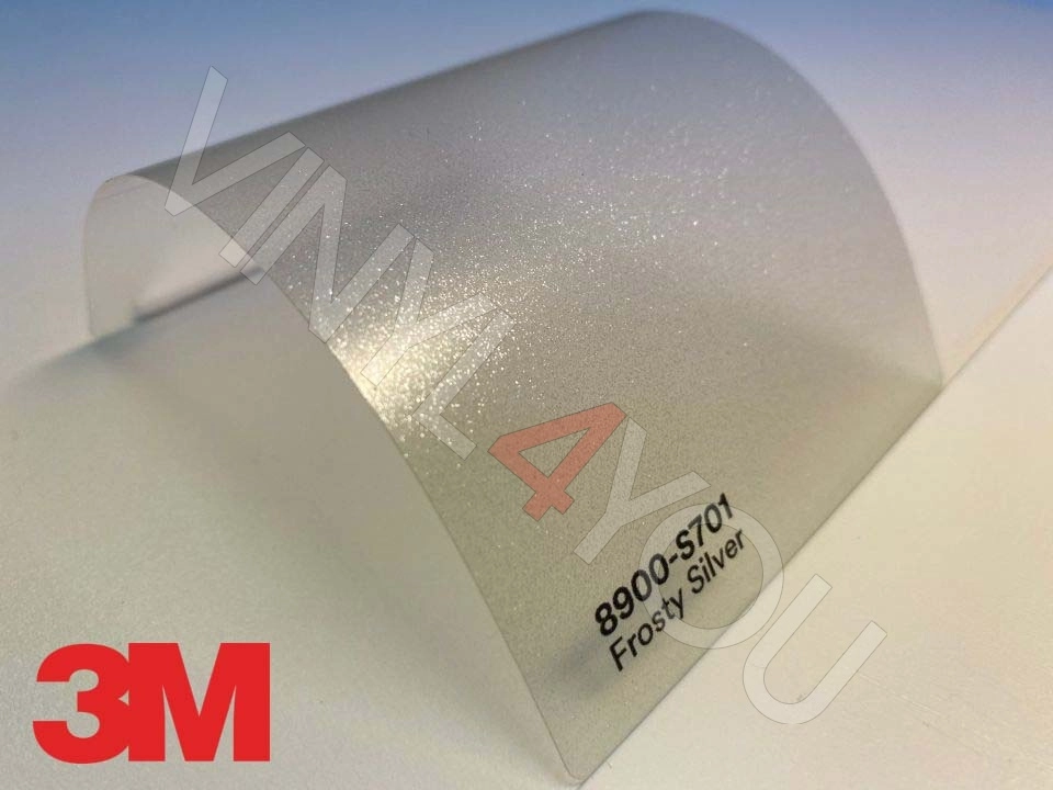 Пленка 3M 8900-S701 Satin Frosty Silver (рулон)