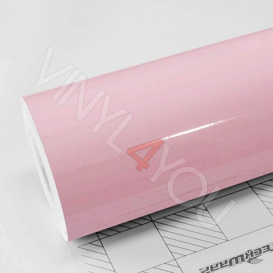 Глянцевая пленка розовая TeckWrap - Millennial pink - CG19-HD (рулон)