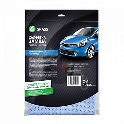 Салфетка замша перфорированная 40х55см (УПАК.)