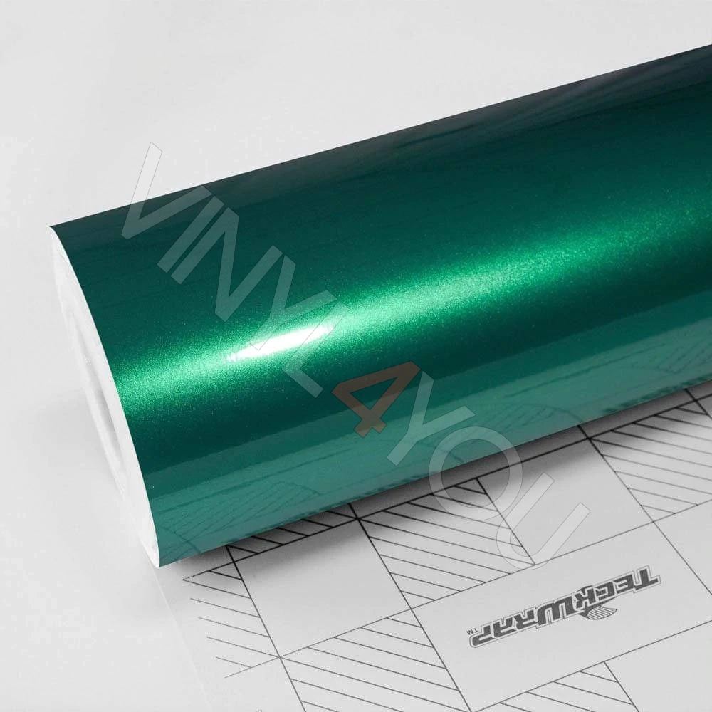 Пленка Зеленый глянцевый металлик TeckWrap - Ocean Green - RB18