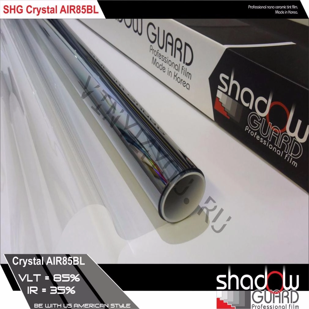 Атермальная тонировочная пленка SHG Crystal AIR85BL (Рулон)