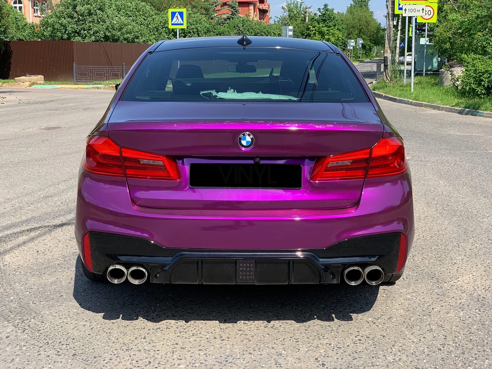 Фиолетовый металлик TeckWrap - Passionate purple - RB02 - купить в Москве