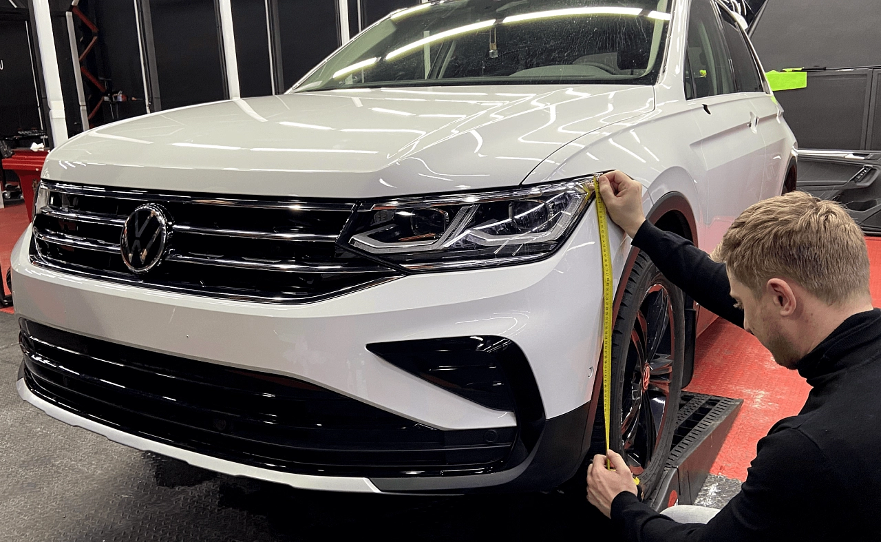 Галерея работ студии VINYL4YOU Полная защита Volkswagen Tiguan