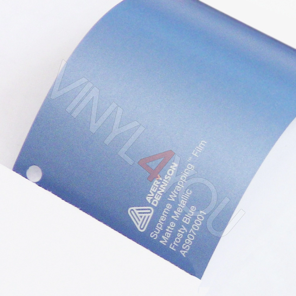 Пленка AVERY Matte Metallic - Frosty Blue - Морозный голубой матовый металлик