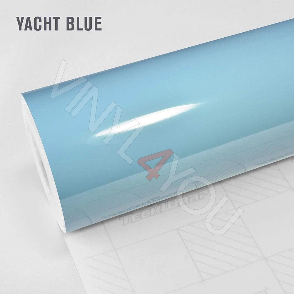 Глянцевая пленка голубая TeckWrap - Yacht  blue - CG28-HD