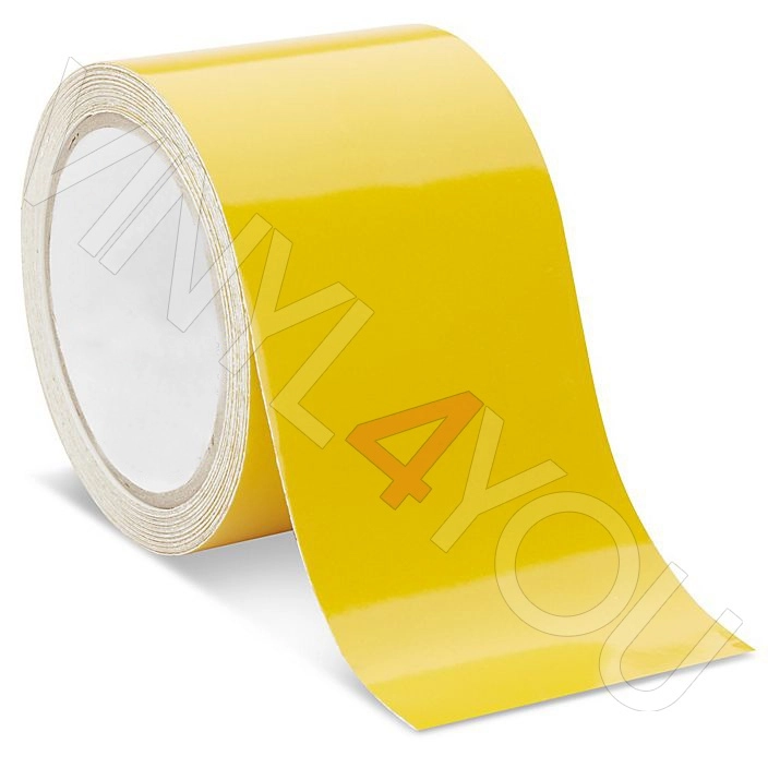 Светоотражающая самоклеящаяся лента желтого цвета для Такси (ГОСТ)