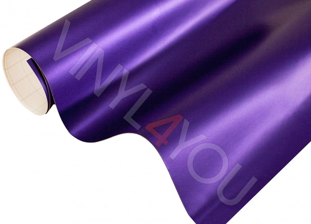 Пленка Матовый хром фиолетовый (Рулон)