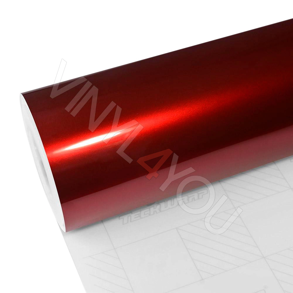 Пленка Суперглянцевый металлик вишневый TeckWrap GAL26-HD Supreme Red