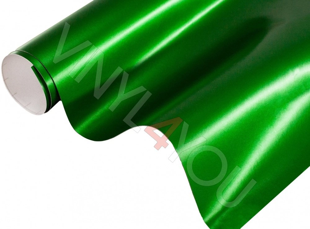 Пленка Матовый хром зеленый (Рулон)