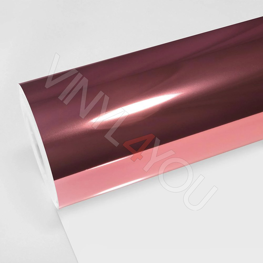 Пленка Зеркальный хром светло-розовый TeckWrap - Rose Gold - CHM03-HD