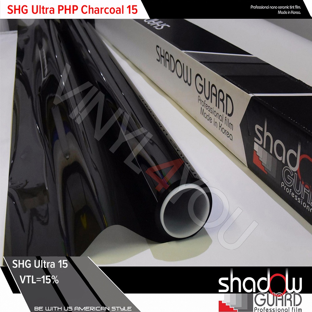 SHG Charcoal PHP ULTRA 15 металлизированная тонировочная пленка